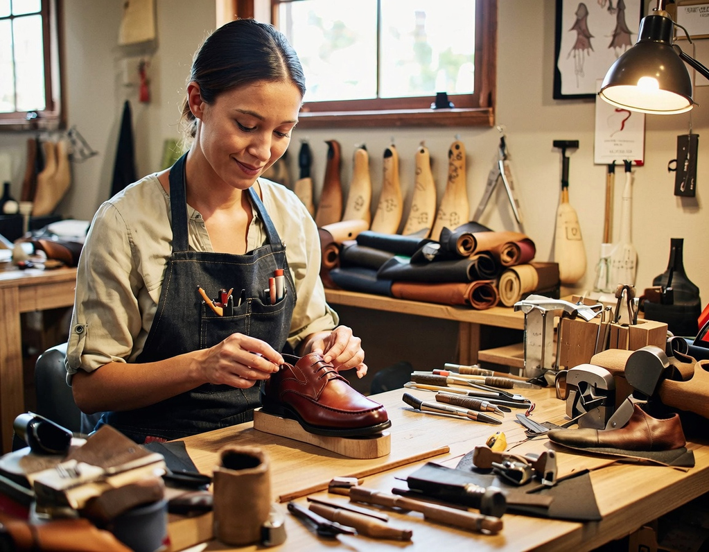 Laboratorio di scarpe su misura personalizzate